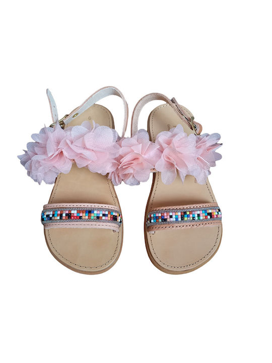 Fashion Beads Kinder Sandalen Mehrfarbig