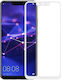 9h 5D 0.3mm Full Face Tempered Glass Λευκό (Huawei Mate 20 Lite)