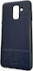 Beeyo Back Cover Σιλικόνης Μπλε (Galaxy A6+ 2018)
