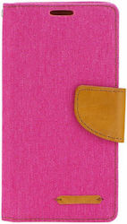 Forcell Diary Wallet Fabric Pink