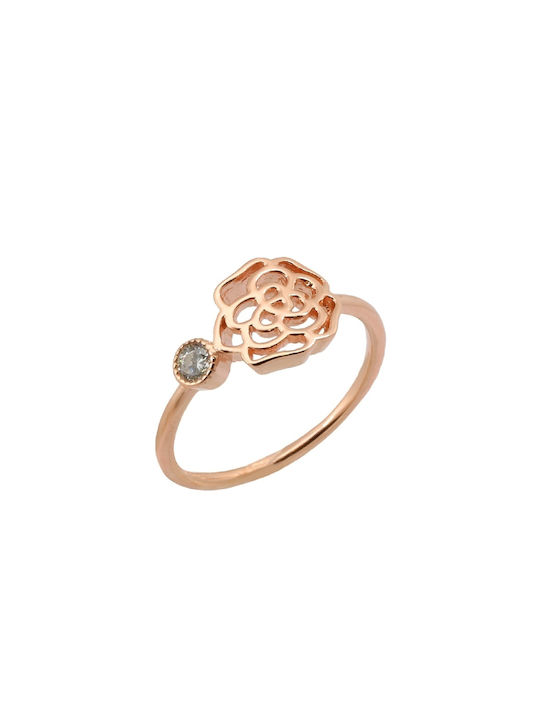 Women's Ring from Silver Gold Plated