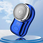 397412-BLUE Rechargeable Face Electric Shaver