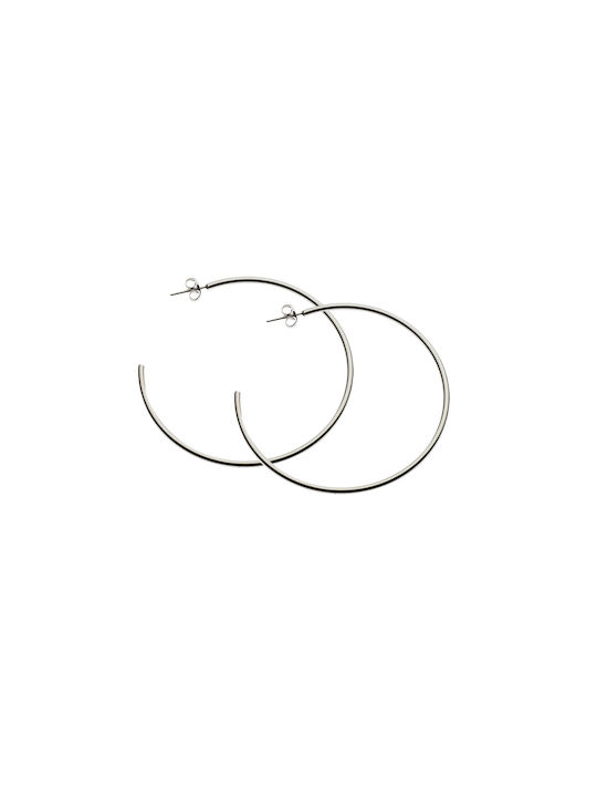 Earrings Hoops made of Steel