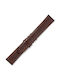 KOSTELO Leather Strap Brown 20mm