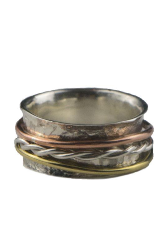 Theodora's Jewellery Γυναικείο Δαχτυλίδι Βεράκι από Ασήμι