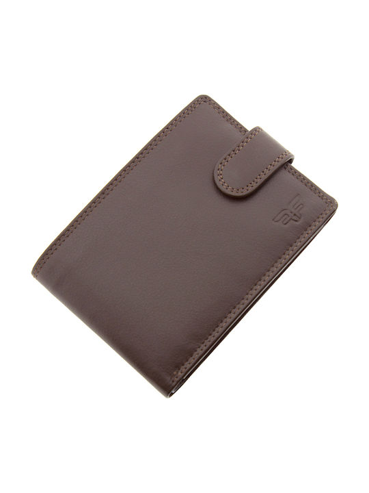 Leather Men's Wallet Classic Brown
