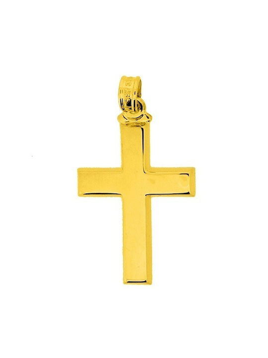 Xrisokosmima Herren Gold Kreuz 9K