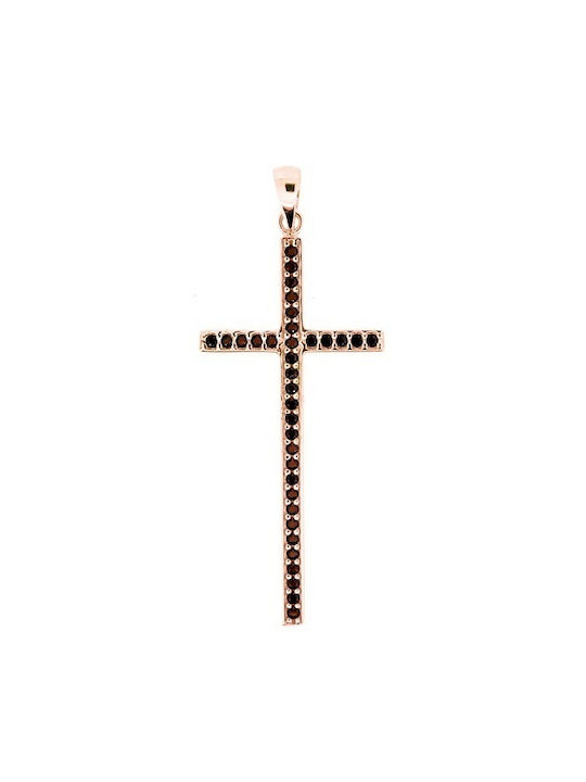 Xrisokosmima Rose Gold Plated Cross