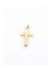 Kirkikosmima Men's Gold Cross 14K with the Crucified