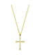 Gold Cross 14K with Chain