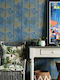 Wallpaper Blue L300xW300cm