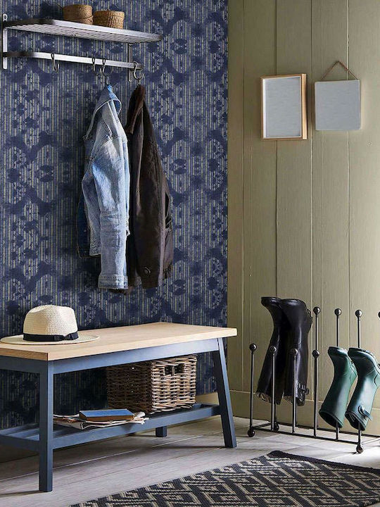 Wallpaper Navy Blue L300xW300cm