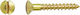 Lux Tools Wood Bolts with Diameter M3 and Length 20mm 100pcs