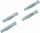 Lux Tools Ούπα Πλαστικό 12x65mm 4τμχ