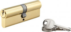 Thirard Lock Cylinder 90mm (45-45) with 3 Keys Gold