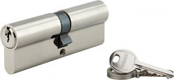 Thirard Lock Cylinder Security 90mm (45-45) with 3 Keys Silver