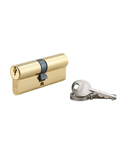 Thirard Lock Cylinder Security 75mm (35-40) with 3 Keys Gold