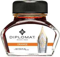 Diplomat Replacement Ink for Fountain Pen Orange 30ml