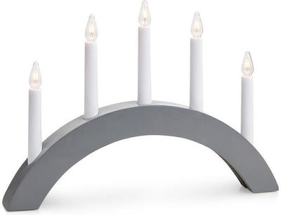 Markslöjd Christmas Gray Candlestick