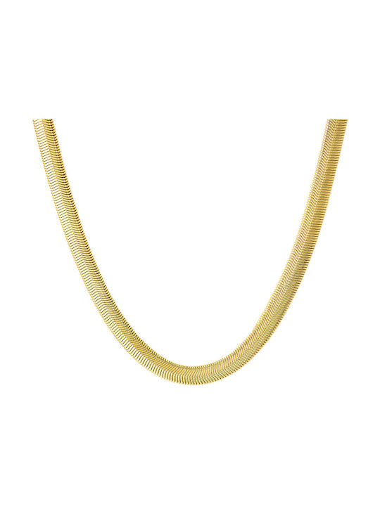 Women's Gold Neck Chain Yellow