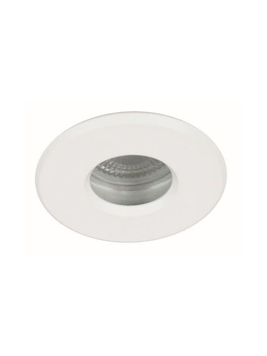 Waterproof Outdoor Ceiling Spot GU10 in White Color 43-200213