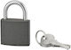 Serruprix Padlock Brass with Key 40mm Gray 1pcs