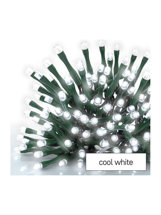 80 Lights LED Cold White in String 1pcs