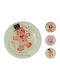 ArteLibre Christmas Platter Plastic D33cm. (Μiscellaneous Designs/Colors)