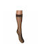 Gallia Women's Socks Net Brown