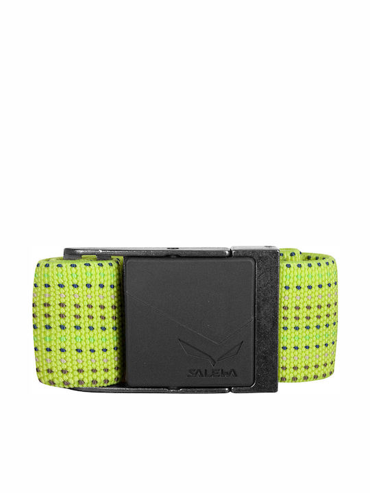 Elastic Men's Belt Fabric Webbing Belt Green
