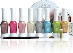 Rio Decorative Varnishes for Nails in Various Colors