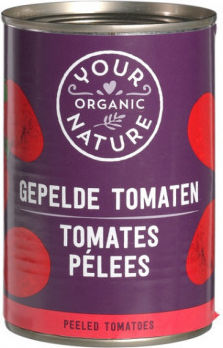 Your Organic Nature Peeled Tomato 400gr