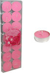 Scented Tealights Rose Pink 14pcs