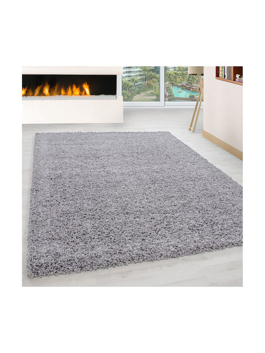 Rug Rectangular Light Grey