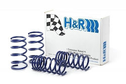 H&R Set Springs Lowering 4pcs