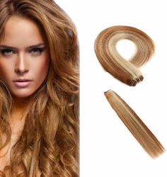 Yanni Extensions Τρέσα με Clip σε Ξανθό Χρώμα 1237 55cm 4τμχ