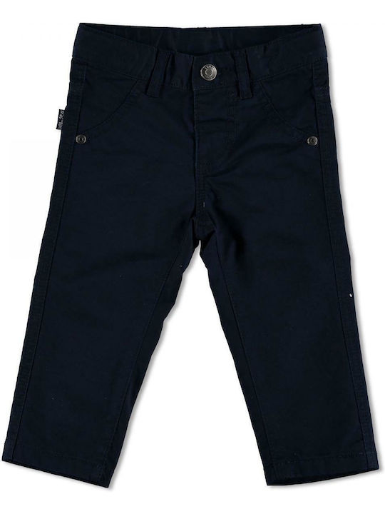 Brums Boys Fabric Trouser Navy Blue