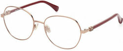 Max Mara Metal Eyeglass Frame Gold MM 5034 034 Max Mara Metal Eyeglass Frame Gold MM 5034 034