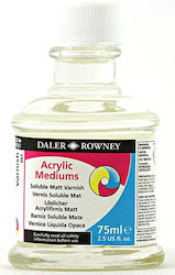 Daler Rowney Daler Soluble Matt Varnish Полски за Рисуване 75мл 1бр