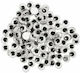 Meyco Round Αυτ/ Plastic Craft Eye Beads White 16pcs 10mm
