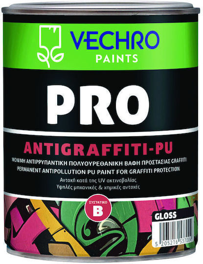 Vechro Βαφή Atnigraffiti Πολυουρεθανικό χρώμα Διάφανο 1kg