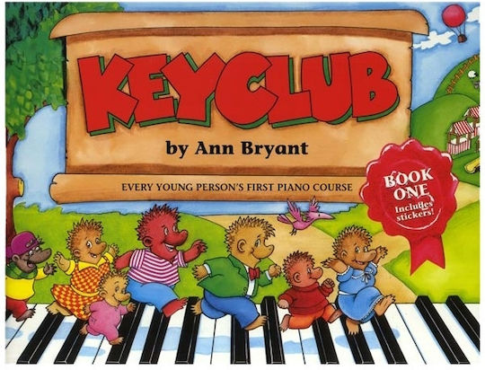 Faber Music Ann Bryant Keyclub Pupil's Book 1 Kinder Lernmethode für Klavier