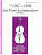 Carl Fischer Rhoda Abcs Cello Easy Piano Accompaniment Book 1 Παρτιτούρα για Πιάνο