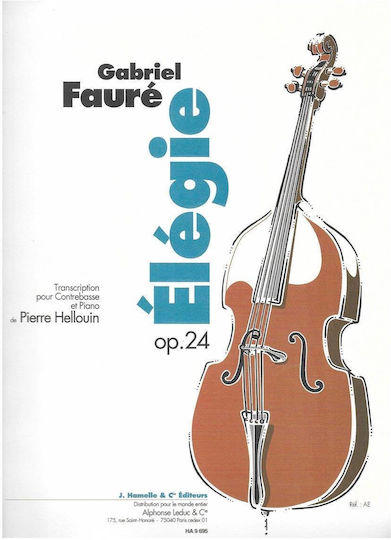 Alphonse Leduc Faure Elegie pentru Pian