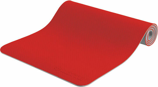 Lotto Fitness Στρώμα Γυμναστικής Yoga Κόκκινο (173x60x0.6cm)