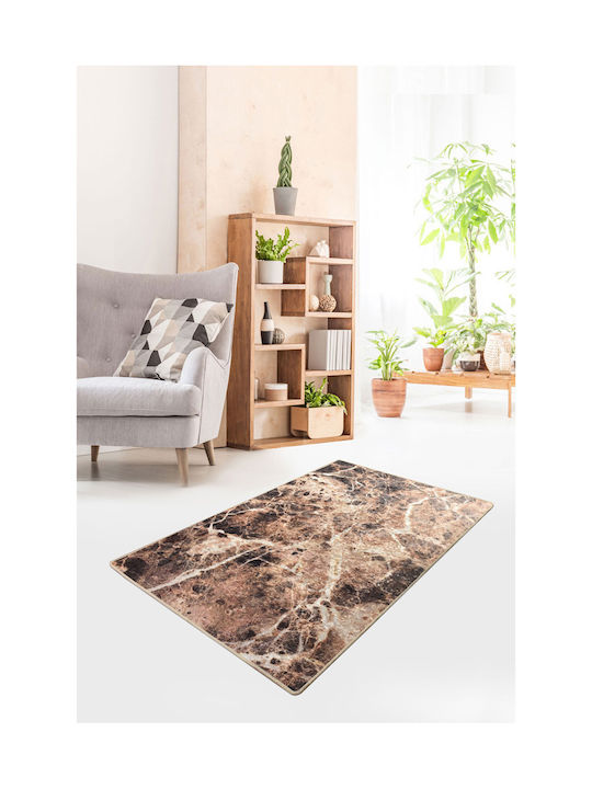 Mozaik 50% Βελουτέ 50% Rug Rectangular Brown