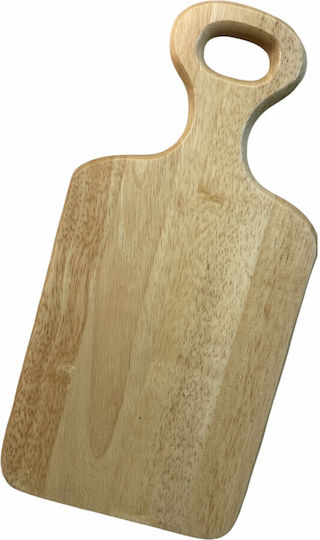 Lampiris Interiors Дъска за рязане с дръжка Сервираща платка Дърво 35x17x2бр 1бр