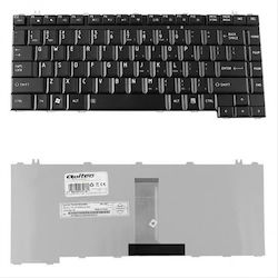 Qoltec Laptop Keyboard for Toshiba without Frame