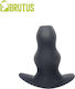 Brutus Ergo Bum Silicone Tunnel Plug Anal Plug XLarge Black