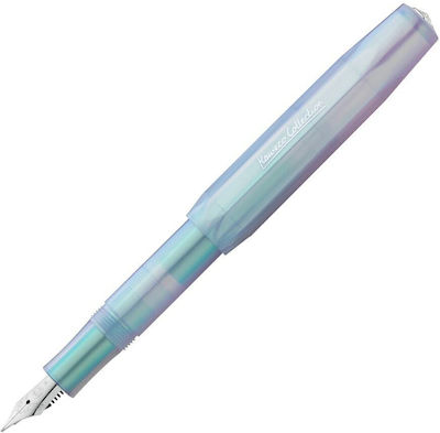 Kaweco Collection Iridescent Pearl Πένα Γραφής Extra Broad με Μπλε Μελάνι